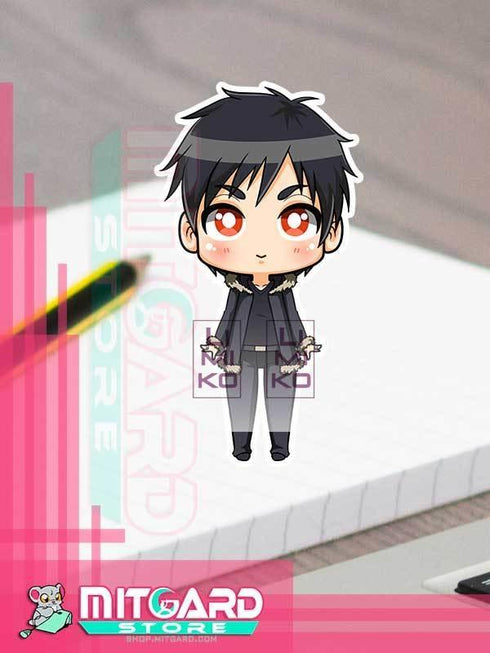 DURARARA!! Izaya Orihara Sticker vinil adhesive anime by Limiko’s Art - 1